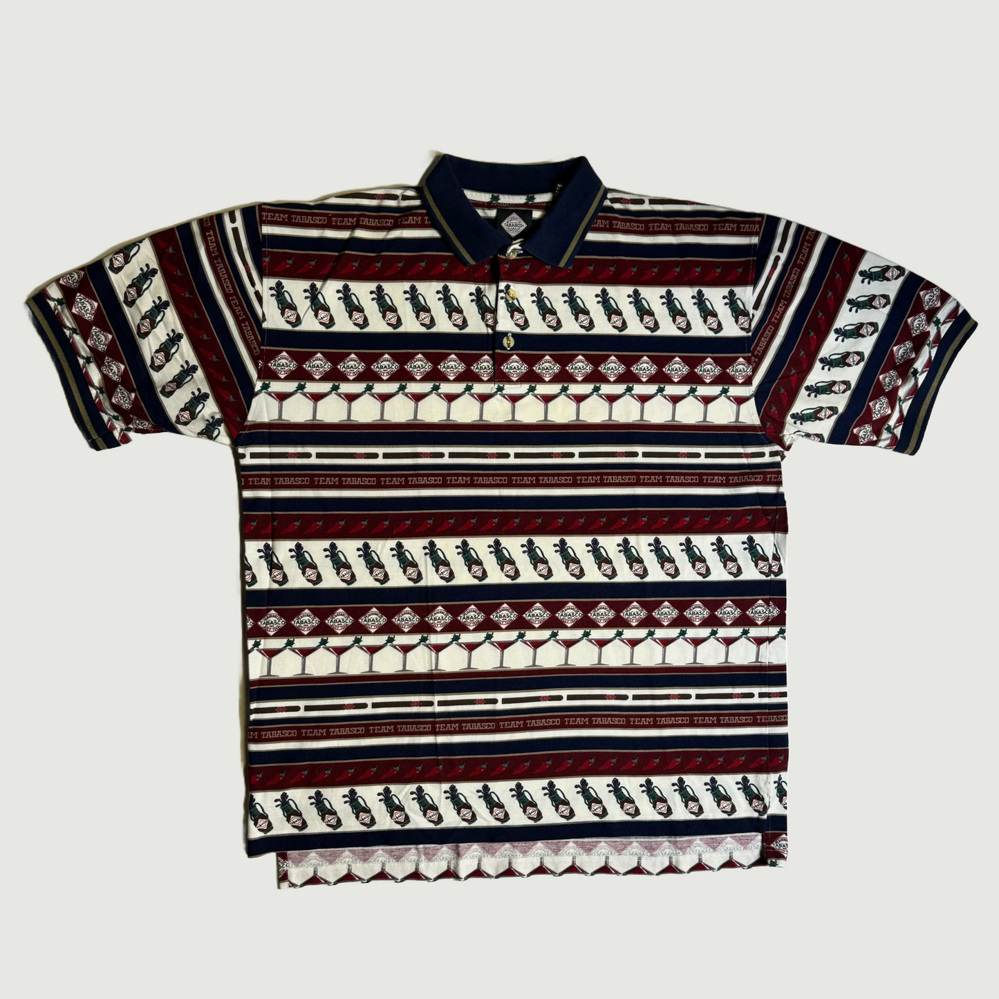 Vintage Tabasco Golf Polo XL